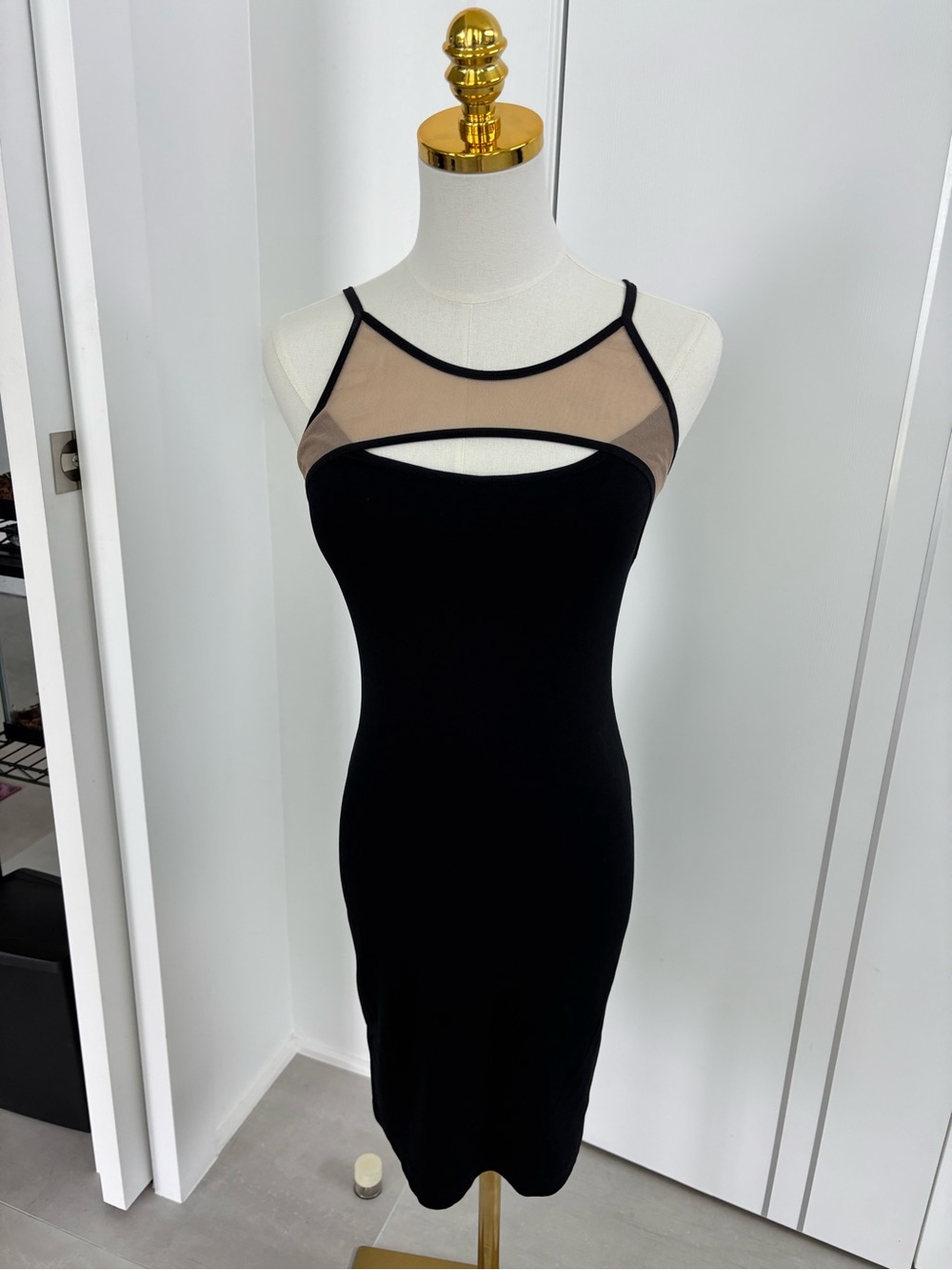Bebe Black Bodycon Dress